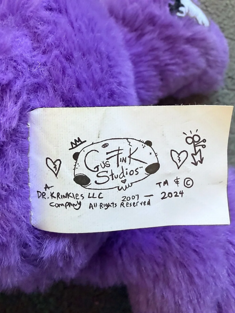 GUS FINK FIZZY MAGOOTS PLUSHIE PAL